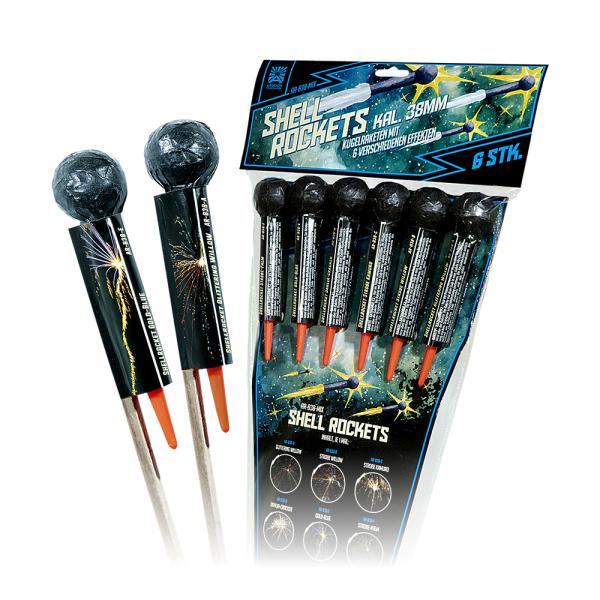 Argento - Shell Rockets 38mm